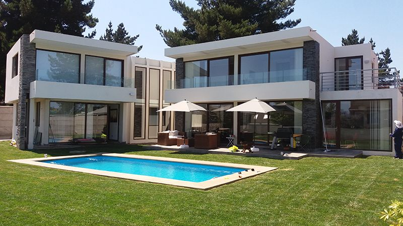 Casa 280m² construida con sistema ICF en Concón, Región de Valparaíso - EXACTA®