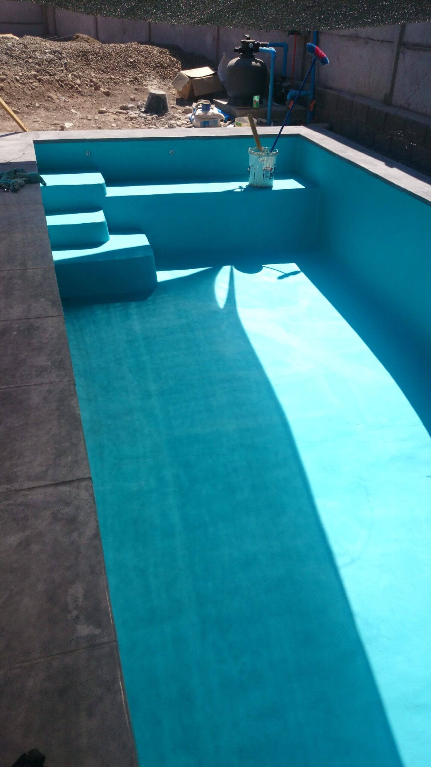 Piscina construida en Lampa - EXACTA®