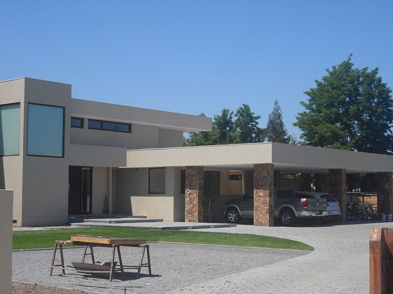 Casa 465m² construida con sistema ICF en Chicureo, Región Metropolitana - EXACTA®