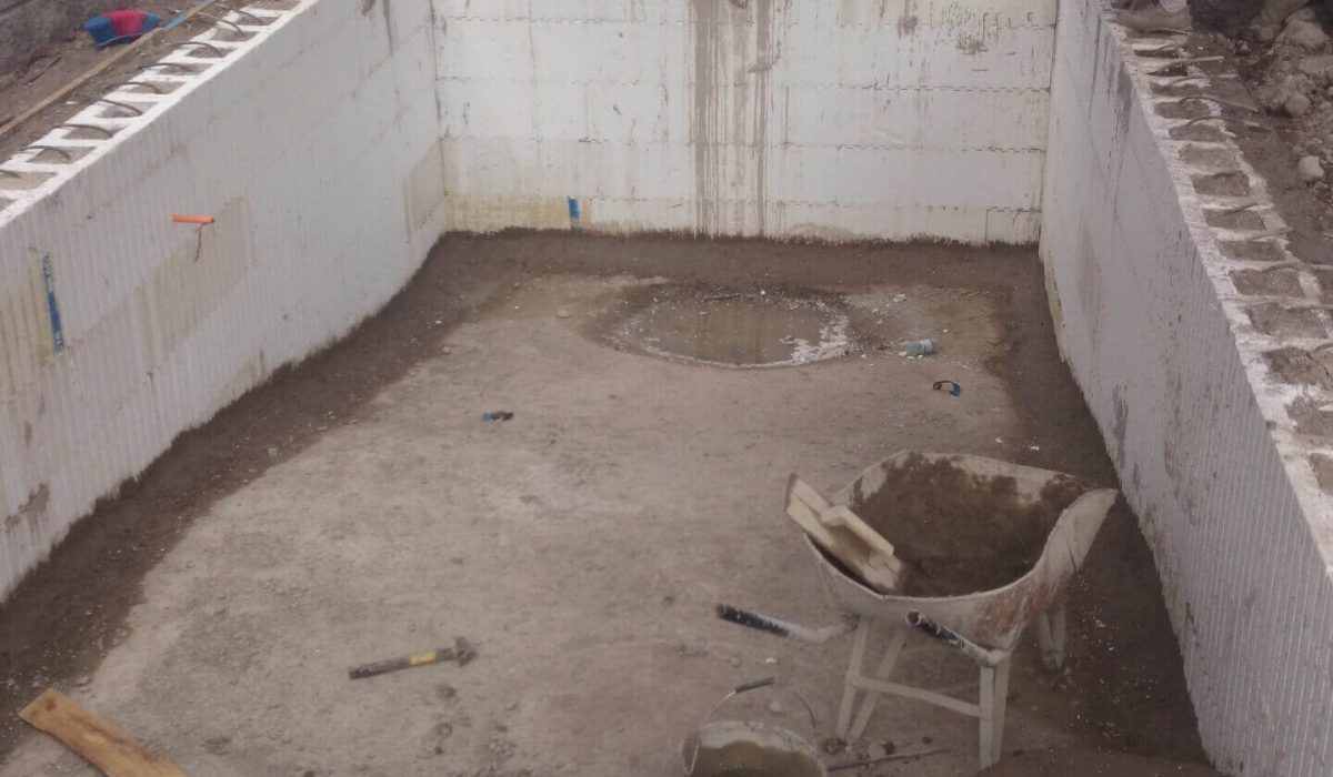 Piscina construida en Lampa - EXACTA®