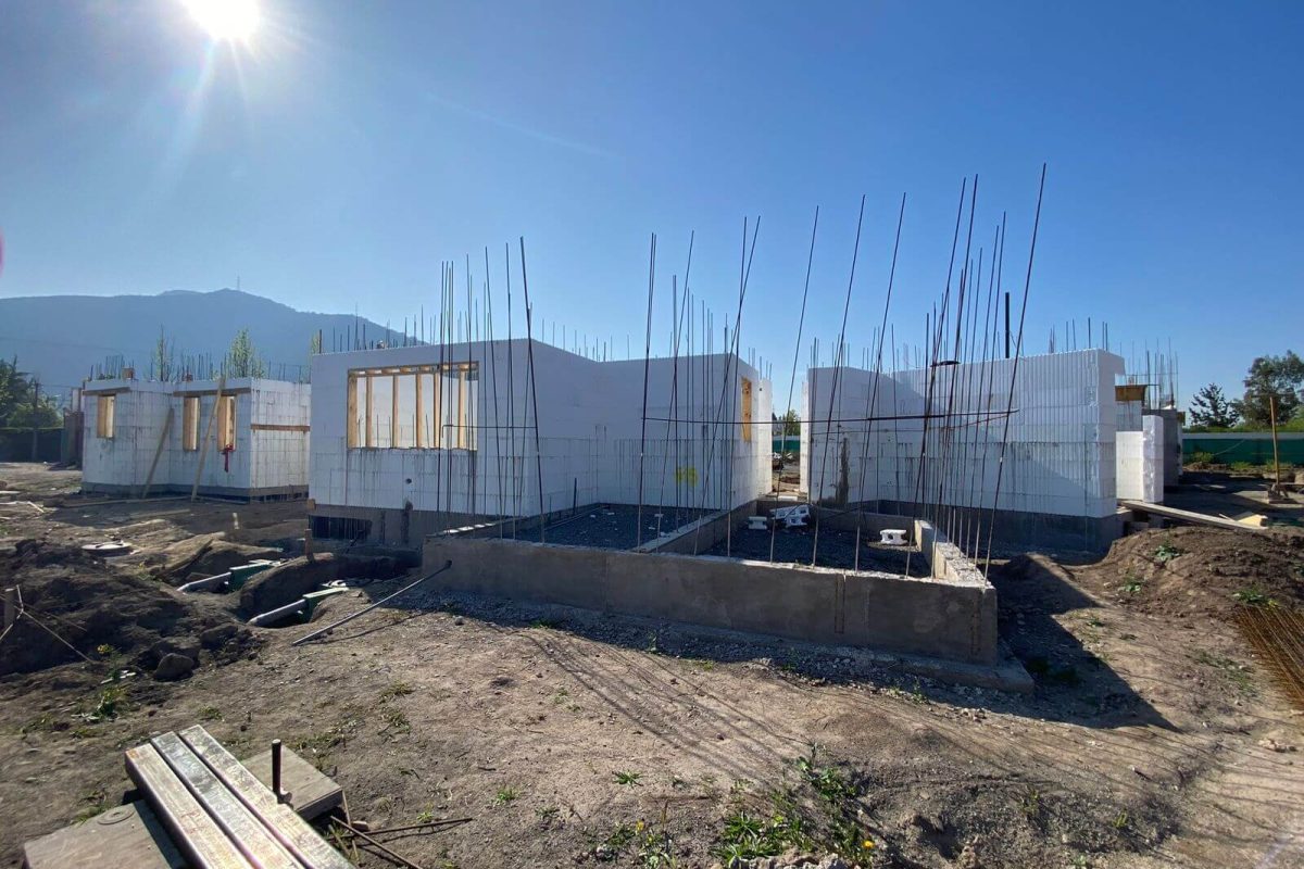Casa 600m² construida con sistema ICF en Calera de Tango - EXACTA®