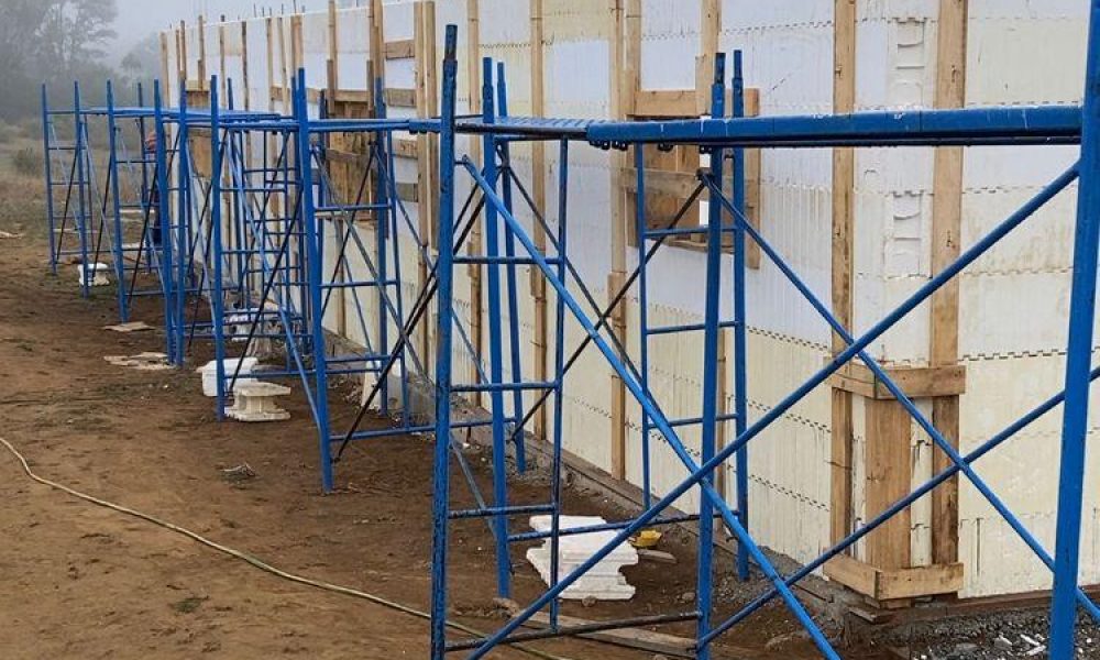 Casa 140m² construida con sistema ICF en Loncoche - EXACTA®