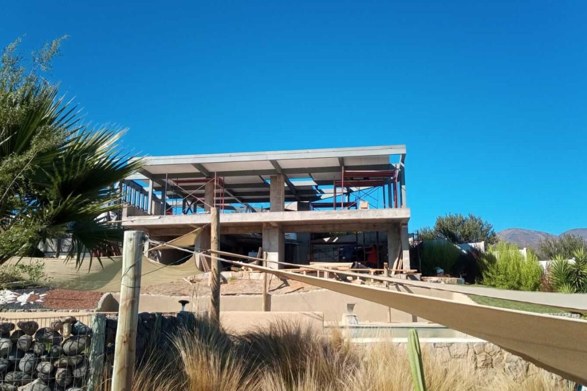 Casa 300m² construida con sistema ICF en Limache, V Región - EXACTA®