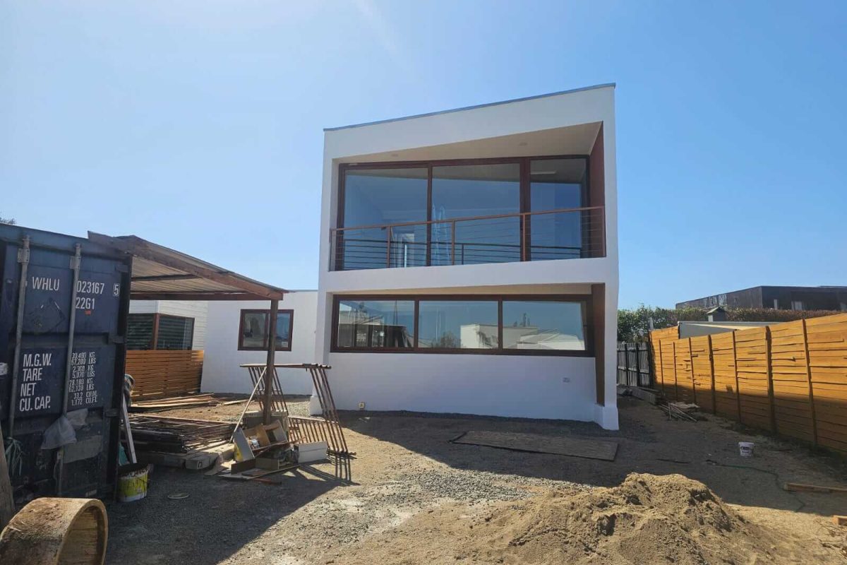 Casa 230m² construida con sistema ICF en Mantagua, V Región - EXACTA®